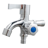 Maxbell Washing Machine Faucet Laundry Faucet Water Tap for Outdoor Laundry Bathroom Alloy Side Opening
