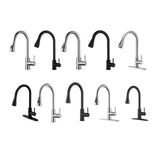 Maxbell Kitchen Faucet with Pull Down Spray Waterfall Kitchen Sink Faucet for Camping 2 gears silvery