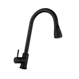 Maxbell Kitchen Faucet with Pull Down Spray Waterfall Kitchen Sink Faucet for Camping 2 gears black