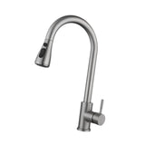 Maxbell Kitchen Faucet with Pull Down Spray Waterfall Kitchen Sink Faucet for Camping 3 gears silvery
