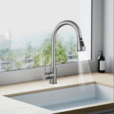 Maxbell Kitchen Faucet with Pull Down Spray Waterfall Kitchen Sink Faucet for Camping 3 gears silvery