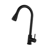 Maxbell Kitchen Faucet with Pull Down Spray Waterfall Kitchen Sink Faucet for Camping 3 gears black