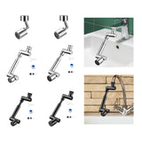 Maxbell 360° Rotatable Universal Adjustable Faucet Extender for Hotel Sink Household