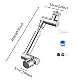 Maxbell 360° Rotatable Universal Adjustable Faucet Extender for Hotel Sink Household