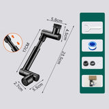 Maxbell 360° Rotatable Universal Adjustable Faucet Extender for Hotel Sink Household