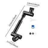 Maxbell 360° Rotatable Universal Adjustable Faucet Extender for Hotel Sink Household