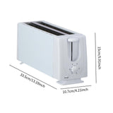Maxbell Counter Toaster 4 Slices Baking Bread Maker for Puff Pastry Specialty Breads
