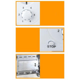 Maxbell Counter Toaster 4 Slices Baking Bread Maker for Puff Pastry Specialty Breads