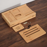 Maxbell Bathtub Tray Bathroom Accessories Extendable for Hotel SPA Relaxing Bathroom