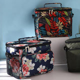 Maxbell Lunch Bag with Handle 10L Insulated Picnic Bag for Travel Backpacking Hiking leaf