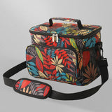 Maxbell Lunch Bag with Handle 10L Insulated Picnic Bag for Travel Backpacking Hiking leaf