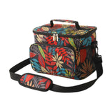 Maxbell Lunch Bag with Handle 10L Insulated Picnic Bag for Travel Backpacking Hiking leaf