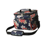 Maxbell Lunch Bag with Handle 10L Insulated Picnic Bag for Travel Backpacking Hiking flower