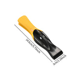 Maxbell Buffet Tongs Catering Utensil Multi Use Serving Tongs for Steak Buffet Salad S black