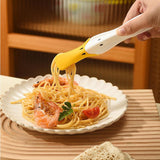 Maxbell Buffet Tongs Catering Utensil Multi Use Serving Tongs for Steak Buffet Salad S white