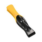Maxbell Buffet Tongs Catering Utensil Multi Use Serving Tongs for Steak Buffet Salad L black