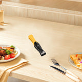 Maxbell Buffet Tongs Catering Utensil Multi Use Serving Tongs for Steak Buffet Salad L black