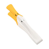 Maxbell Buffet Tongs Catering Utensil Multi Use Serving Tongs for Steak Buffet Salad L white