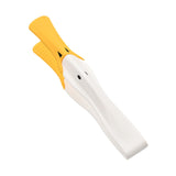 Maxbell Buffet Tongs Catering Utensil Multi Use Serving Tongs for Steak Buffet Salad L white