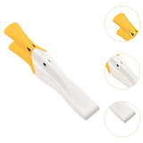 Maxbell Buffet Tongs Catering Utensil Multi Use Serving Tongs for Steak Buffet Salad L white