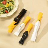 Maxbell Buffet Tongs Catering Utensil Multi Use Serving Tongs for Steak Buffet Salad L white