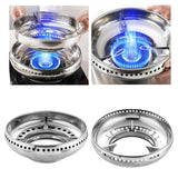 Maxbell Wok Pan Support Rack Kitchen Pan Rack for Cooktop Range Pan Camping Double Layer