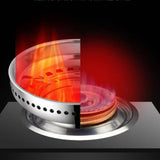 Maxbell Wok Pan Support Rack Kitchen Pan Rack for Cooktop Range Pan Camping Single Layer