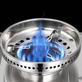 Maxbell Wok Pan Support Rack Kitchen Pan Rack for Cooktop Range Pan Camping Single Layer