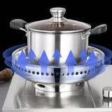 Maxbell Wok Pan Support Rack Kitchen Pan Rack for Cooktop Range Pan Camping Single Layer