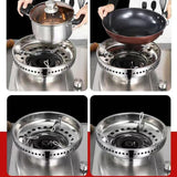 Maxbell Wok Pan Support Rack Kitchen Pan Rack for Cooktop Range Pan Camping Single Layer