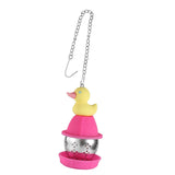 Maxbell Hanging Duck Shape Sturdy Mesh Tea Filter for Household Living Room Tea Room