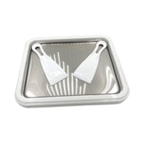 Maxbell Ice Cream Pan Fun Parent Child Activities Easy to Clean Ice Cream Cold Plate white