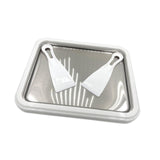 Maxbell Ice Cream Pan Fun Parent Child Activities Easy to Clean Ice Cream Cold Plate white