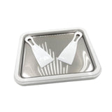 Maxbell Ice Cream Pan Fun Parent Child Activities Easy to Clean Ice Cream Cold Plate white