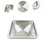 Maxbell Ice Cream Pan Fun Parent Child Activities Easy to Clean Ice Cream Cold Plate white