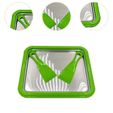 Maxbell Ice Cream Pan Fun Parent Child Activities Easy to Clean Ice Cream Cold Plate green