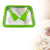 Maxbell Ice Cream Pan Fun Parent Child Activities Easy to Clean Ice Cream Cold Plate green
