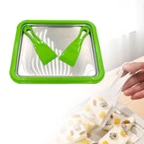 Maxbell Ice Cream Pan Fun Parent Child Activities Easy to Clean Ice Cream Cold Plate green