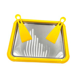 Maxbell Ice Cream Pan Fun Parent Child Activities Easy to Clean Ice Cream Cold Plate yellow