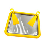 Maxbell Ice Cream Pan Fun Parent Child Activities Easy to Clean Ice Cream Cold Plate yellow