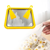 Maxbell Ice Cream Pan Fun Parent Child Activities Easy to Clean Ice Cream Cold Plate yellow