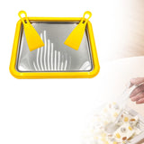 Maxbell Ice Cream Pan Fun Parent Child Activities Easy to Clean Ice Cream Cold Plate yellow