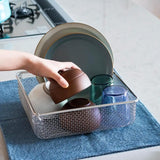 Maxbell Drain Basket Vegetable Drain Basket for Household Wash Rice Kitchen