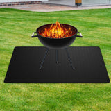 Maxbell Under Grill Mat for Outdoor Grill Large BBQ Mat for Protecting Deck and Lawn M