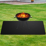 Maxbell Under Grill Mat for Outdoor Grill Large BBQ Mat for Protecting Deck and Lawn L