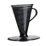 Maxbell Pour over Coffee Maker Multipurpose Coffee Dripper for Travel Kitchen Office black
