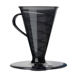 Maxbell Pour over Coffee Maker Multipurpose Coffee Dripper for Travel Kitchen Office black
