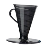 Maxbell Pour over Coffee Maker Multipurpose Coffee Dripper for Travel Kitchen Office black