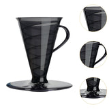 Maxbell Pour over Coffee Maker Multipurpose Coffee Dripper for Travel Kitchen Office black