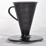 Maxbell Pour over Coffee Maker Multipurpose Coffee Dripper for Travel Kitchen Office black